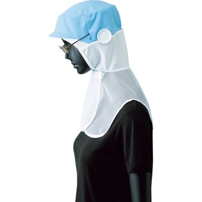 サーヴォ サンペックス フードケープ付 サックス M G-5112-M 1枚 781-1055（直送品）