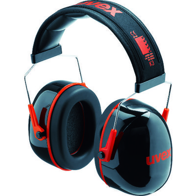 ウベックス UVEX イヤーマフ K3 NRR値27dB 2600043 1個 823-0634（直送品）