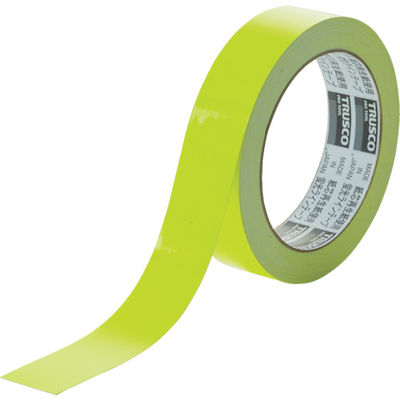 トラスコ中山 TRUSCO 蛍光ラインテープ25mmx10m イエロー TLK-2510Y 1巻 783-1790（直送品）