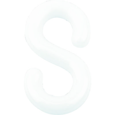 トラスコ中山 TRUSCO プラフックS型 ホワイト 6MM (2個入) TCF6W 1袋(2個) 819-5285（直送品）