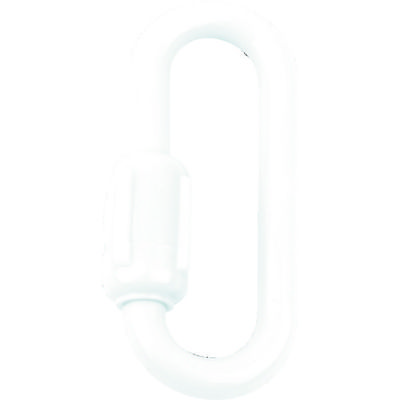 トラスコ中山 TRUSCO プラカラビナ ホワイト 6MM (2個入) TCK6W 1袋(2個) 819-5289（直送品）