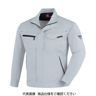 ジーベック XEBEC ブルゾン1620ー22ーL シルバーグレー 1620-22-L 1着 795-1515（直送品）
