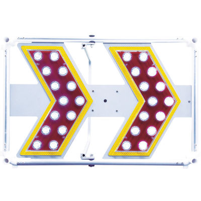 仙台銘板 軽量型矢印板 LIGHT H400×W600mm 白LED 3093100 1台(1個) 818-4845（直送品）