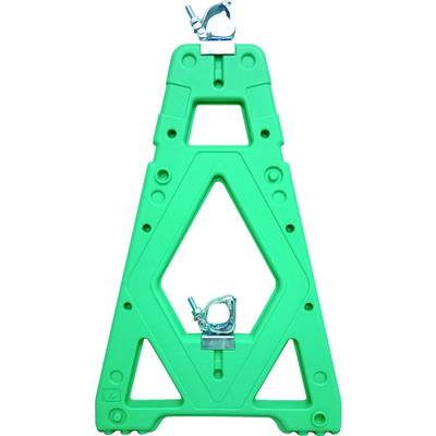 仙台銘板 Mガード 緑 (単管バリケード) 3190013 1台 818-5550（直送品）