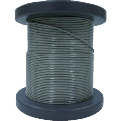 O.C.R SUSワイヤロープ1.20/1.50mm 7×7 50m巻コート付(クリアー) NSB120-150-50M 1巻（直送品）