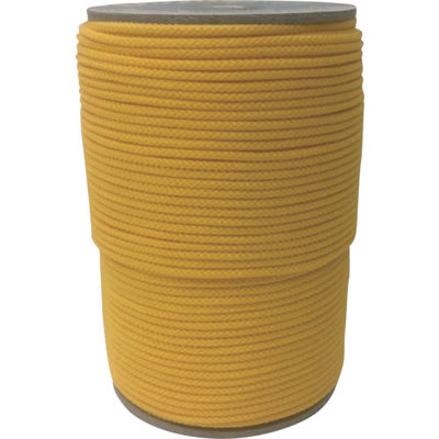 ユタカメイク アクリルカラーボビン巻 3mm×150m イエロー PAC-402 1巻 794-6872（直送品）