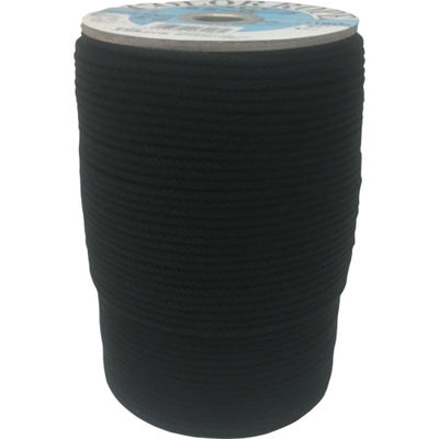 ユタカメイク アクリルカラーボビン巻 3mm×150m ブラック PAC-412 1巻 794-6970（直送品）