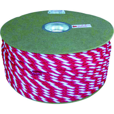 ユタカメイク ポリエチレンロープドラム巻 9mm×150m コウハク PRE-55 1巻 794-7623（直送品）