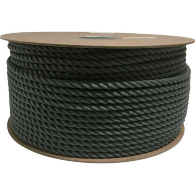 ユタカメイク ポリエチレンロープドラム巻 9mm×150m グレー PRE-58 1巻 794-7658（直送品）