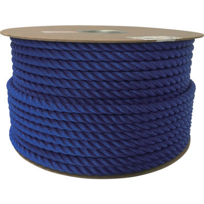 ユタカメイク ポリエチレンロープドラム巻 12mm×100m ブルー PRE-62 1巻 794-7682（直送品）