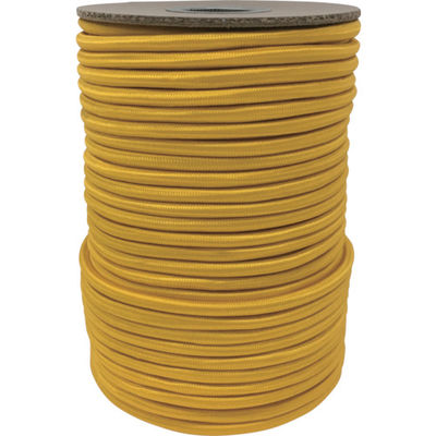 ユタカメイク ゴム タイトゴムロープボビン巻 6φ×50m イエロー RT-25 1個 794-8166（直送品）