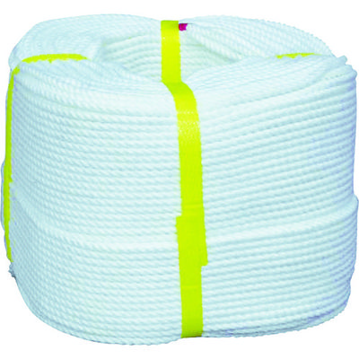 ユタカメイク ロープ ポリエステルロープ巻物 3φ×200m S3-200 1巻 794-8328（直送品）