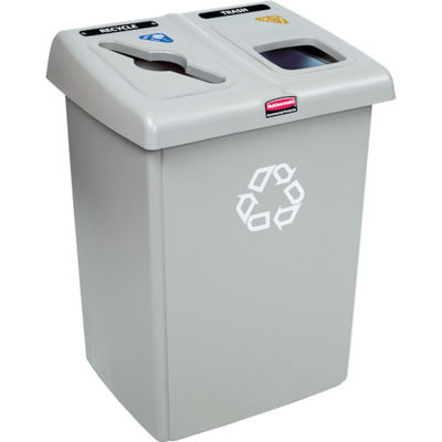 ニューウェルブランズ・ジャパン ラバーメイド 【売切廃番】グラットンリサイクルステーション 2口タイプ ベージュ 179237102 1個（直送品）