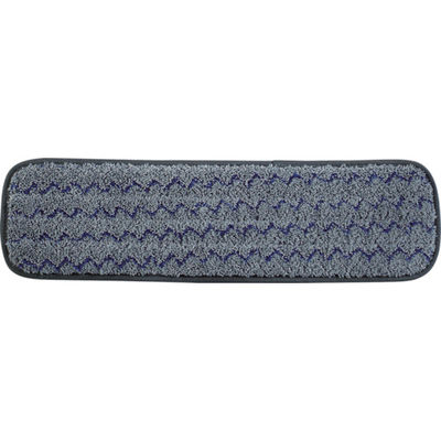 ラバーメイド モップ クイックコネクト モッピングシステム マイクロファイバー 水拭き用 ダークグレー 460mm 186389575 1個（直送品）