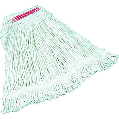 ニューウェルブランズ・ジャパン ラバーメイド スーパースティッチ・コットンモップ ホワイト D1130601 1個 819-4355（直送品）
