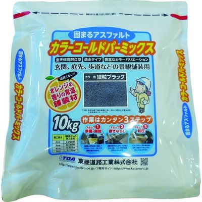 東亜道路工業 補修用アスファルト混合物コールドパーミックス 細粒タイプ (1袋入) CPM-10S 1袋 819-0402（直送品）