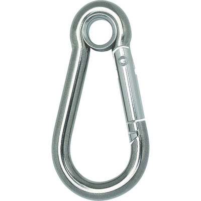 トラスコ中山 TRUSCO 国産ステンレスカラビナハーケン A型 6X60mm TSKH-6A 1個 819-1387（直送品）