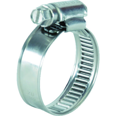 トラスコ中山 TRUSCO ホースバンド オールステンレス 傷防止タイプ(10個入) 20~32mm TE13-32 1箱(10個)（直送品）