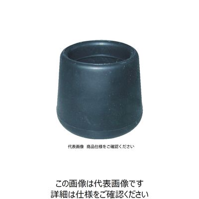 トラスコ中山 TRUSCO イス脚キャップ 15.8mm 黒 4個組 TRRCC158-BK 1袋(4個) 799-3480（直送品）