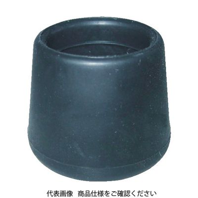トラスコ中山 TRUSCO イス脚キャップ 19mm 黒 4個組 TRRCC19-BK 1袋(4個) 799-3510（直送品）
