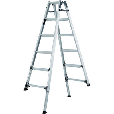 アルインコ 伸縮脚付きはしご兼用脚立(踏ざん幅60mm・各脚441mm伸縮) PRT150FX 1台 820-2640（直送品）