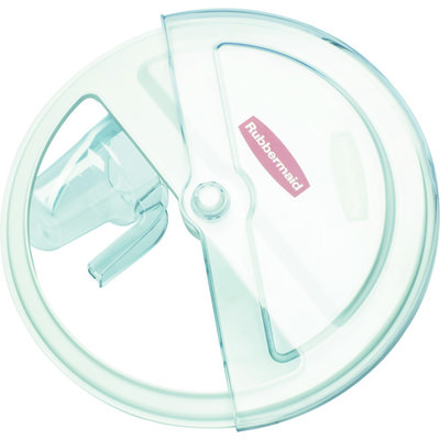 ニューウェルブランズ・ジャパン ラバーメイド ブルートコンテナ用スライド式フタ、スクープセット ホワイト 9G7601 1個(1組) 819-4633（直送品）