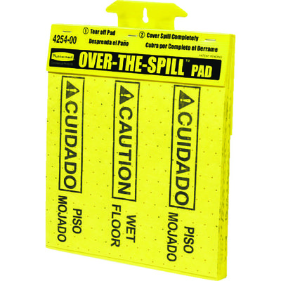 ニューウェルブランズ・ジャパン ラバーメイド オーバーザスピル タブレットタイプ イエロー 425404 1組(22枚) 819-3937（直送品）