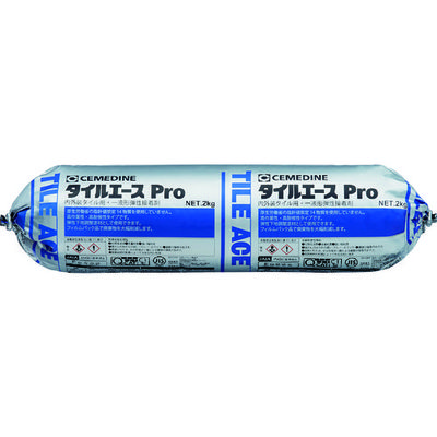 セメダイン タイルエース Pro グレー 2kg REー452 1本 820-2768（直送品）