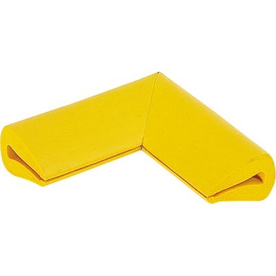 トラスコ中山 TRUSCO 安心クッション はさみこみ型 コーナー用 幅15mm イエロー TAC-152Y 1個 818-7048（直送品）