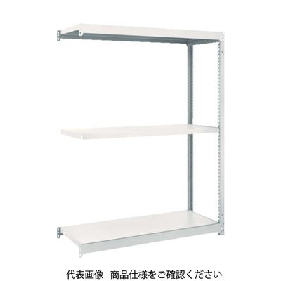 TRUSCO スチールラック M1.5型軽中量棚 860X445XH1200 3段連結 ネオグレー M1.5-4343B NG（直送品）