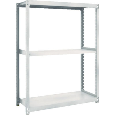 TRUSCO スチールラック M2型軽中量棚 1160X600XH1500 3段 単体 ネオグレー M2-5463 NG 1セット(1個)（直送品）