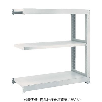 TRUSCO スチールラック M3型中量棚 1500X571XH1500 3段 連結 ネオグレー M3-5563B NG 1台(1個)（直送品）