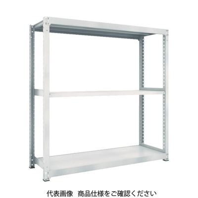 TRUSCO スチールラック M3型中量棚 1500X921XH1800 3段 単体 ネオグレー M3-6593 NG 1台(1個)（直送品）