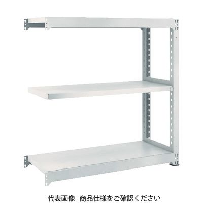 TRUSCO スチールラック M5型中量棚 1200X721XH1200 3段 連結 ネオグレー M5-4473B NG 1台(1個)（直送品）