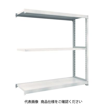 TRUSCO スチールラック M5型中量棚 900X721XH1800 3段 連結 ネオグレー M5-6373B NG 1台(1個)（直送品）