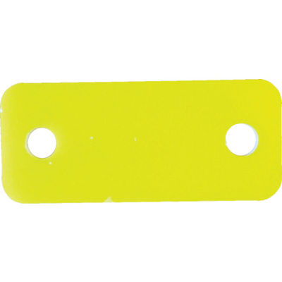 トラスコ中山 TRUSCO 靴用ネームプレート10枚入 黄 TSNP-Y 1袋(10枚) 818-3727（直送品）