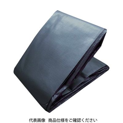 トラスコ中山 TRUSCO エコ超厚手UVシート#5000 メタリックシルバー 幅5.4mX長さ7.2m TUV5000MS-5472 1枚（直送品）