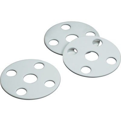 フロンケミカル フッ素樹脂(PTFE)フランジパッキン JISー5K 25A NR2120-010 1枚 795-7246（直送品）