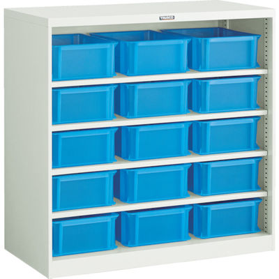 トラスコ中山 TRUSCO コンテナラックケース バンラックケース CF型 TSKー910BX15個付 304CF-SK15B 1台(1個)（直送品）