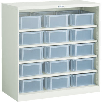 TRUSCO コンテナラックケース バンラックケース CF型 TSKー910TMX15個付 304CF-SK15TM 1台(1個)（直送品）