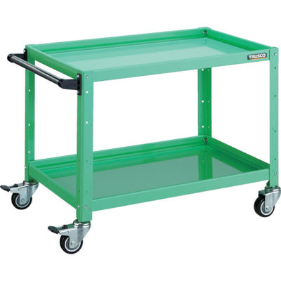 TRUSCO ツールワゴン バーディワゴン 900X600XH880 ウレタン車輪 ヤンググリーン BDW-993U-YG 1台（直送品）