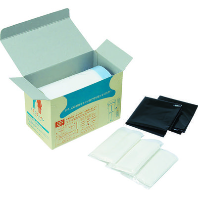 三和製作所 sanwa 非常用トイレ袋 くるくるトイレ10回分 400-787 1セット 819-4129（直送品）