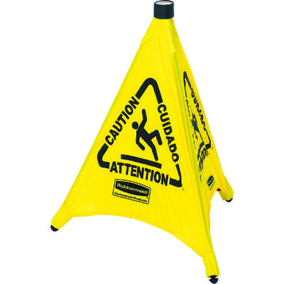 ニューウェルブランズ・ジャパン ラバーメイド ポップアップセーフティコーン イエロー 9S0004 1個 819-3923（直送品）