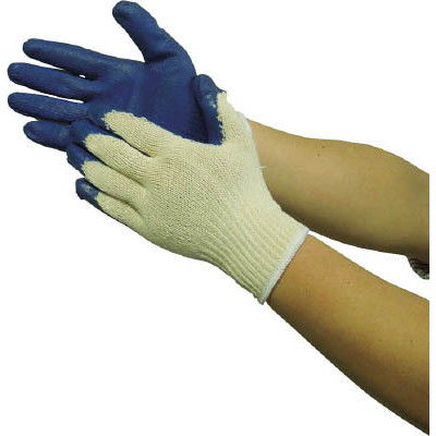 ユニワールド WORKS HOMME ゴム引き ブルー 5双組 3321 1組(5双) 819-0412（直送品）