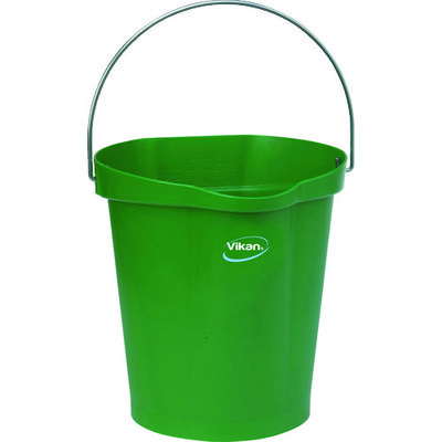 ヴァイカン Vikan ハイジーンバケット 5686 グリーン 56862 1個 496-9791（直送品）