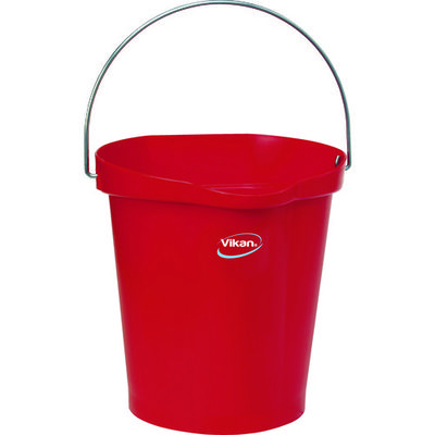ヴァイカン Vikan ハイジーンバケット 5686 レッド 56864 1個 496-9812（直送品）