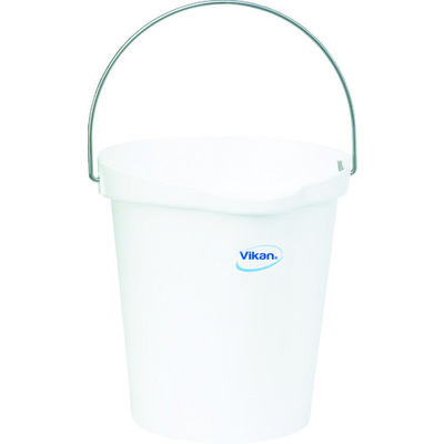 ヴァイカン Vikan ハイジーンバケット 5686 ホワイト 56865 1個 496-9821（直送品）