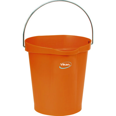 ヴァイカン Vikan ハイジーンバケット 5686 オレンジ 56867 1個 496-9847（直送品）