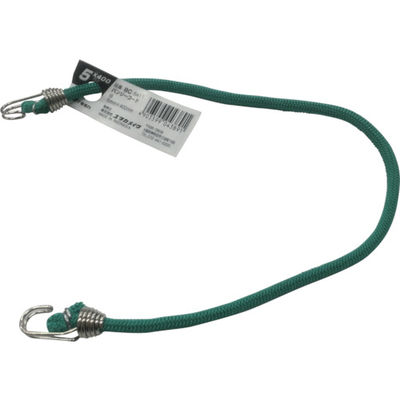 ユタカメイク ゴム バンジーコード 5mm×400mm 緑 BC-5411 1本 494-8696（直送品）