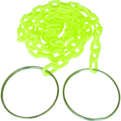 ニッサチェイン コーンチェイン 2m 蛍光黄 C-256 1本 791-4296（直送品）